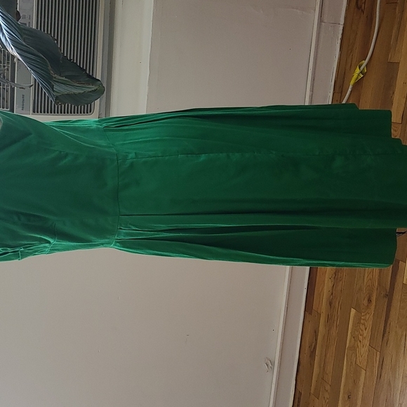 Donna Ricco Green Summer Dress - Picture 2 of 10